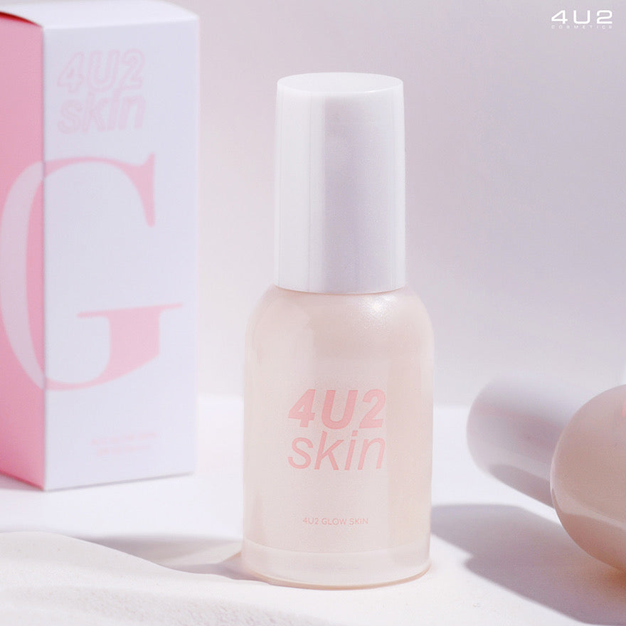 4U2 GLOW SKIN 防曬粉底液 SPF50 PA++++