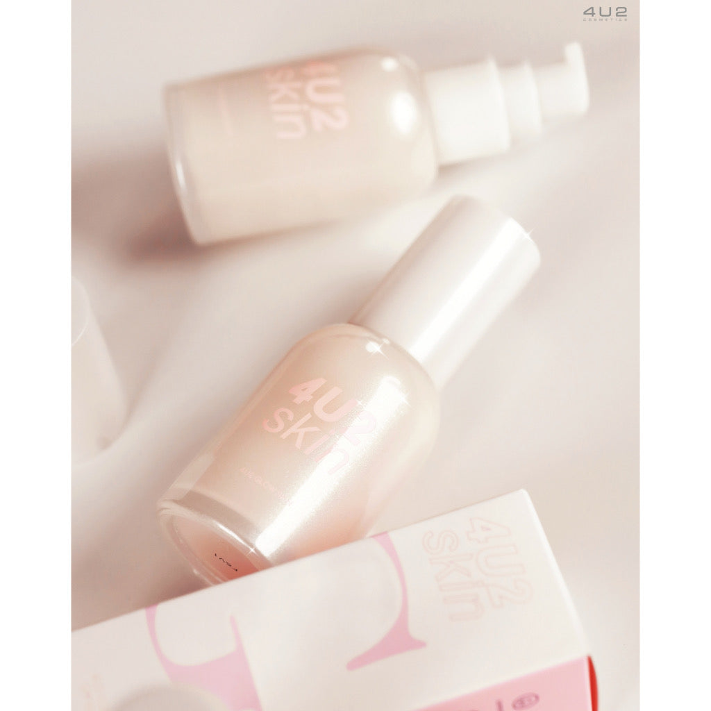 4U2 GLOW SKIN 防曬粉底液 SPF50 PA++++