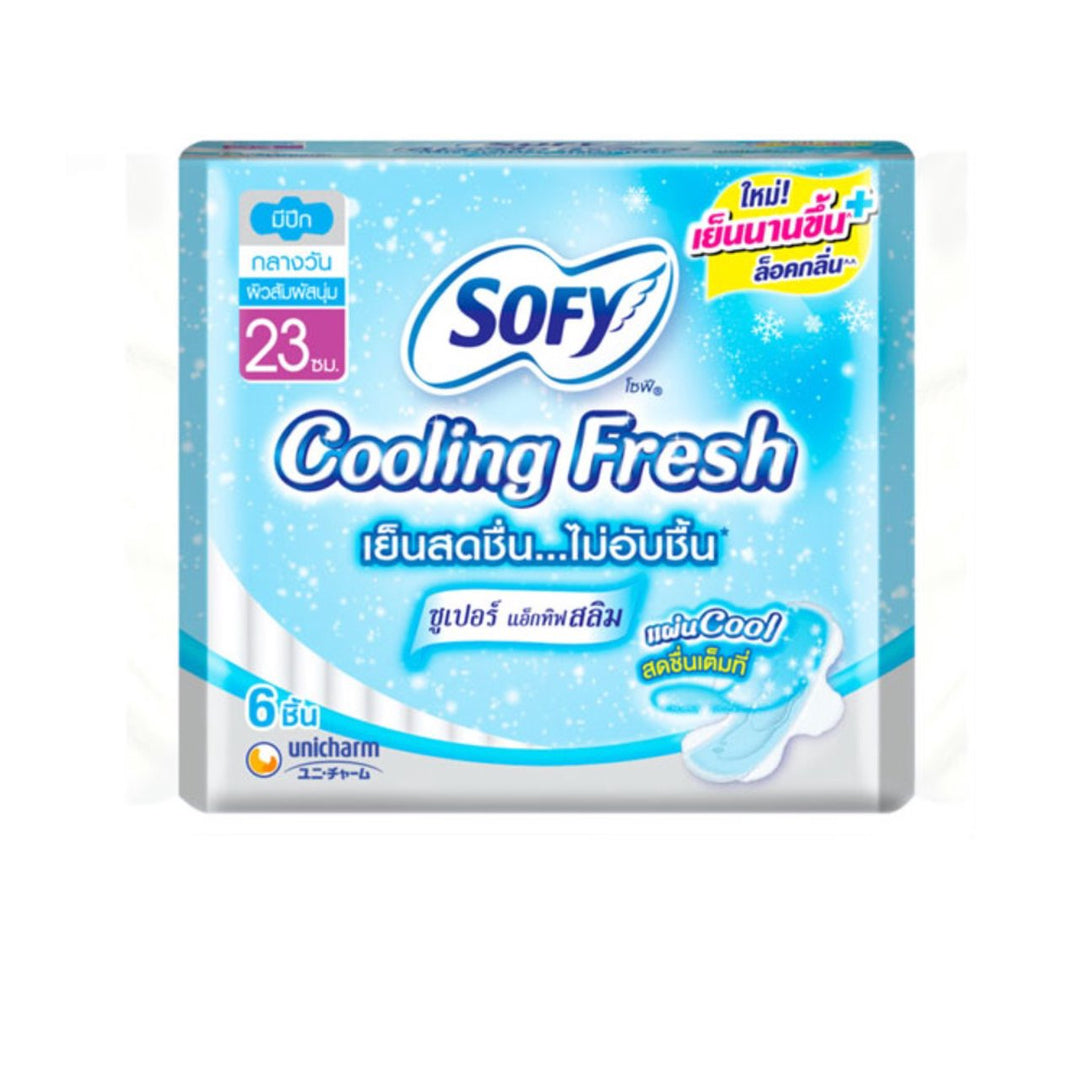 Sofy Air Cool Fresup Active Slim Wing Wg23Cm 6S